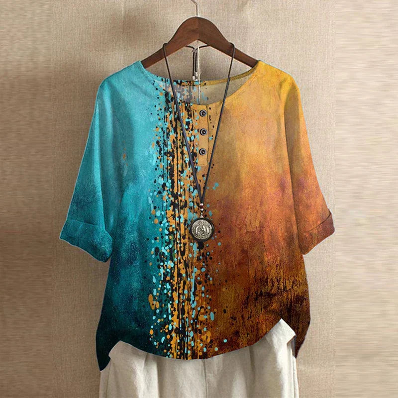 Women's Floral Blouse | Boho Summer-8