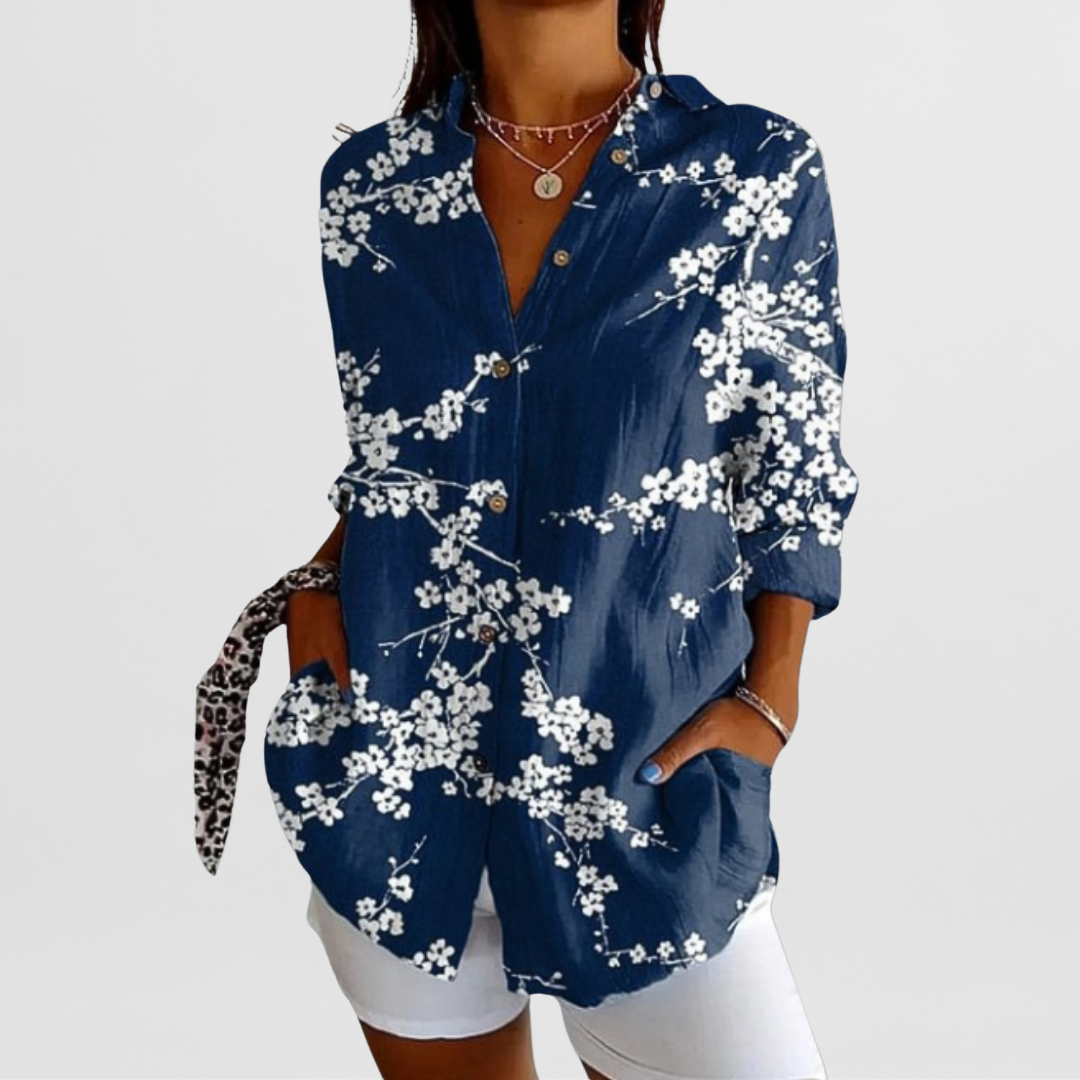 Women's Floral Casual Blouse | Summer Boho-2