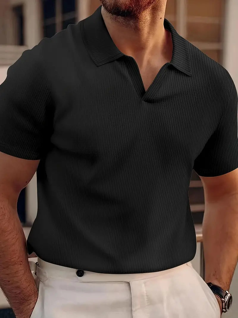 Men's Casual Short Sleeve Polo Shirt | Summer-2