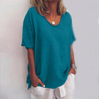Women's Casual Oversized Tee | Summer-8