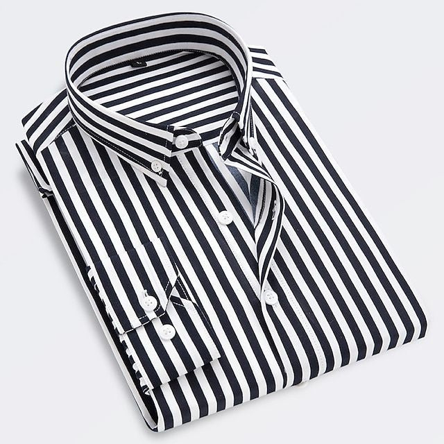 Men's Striped Summer Shirt | Casual Formal-2