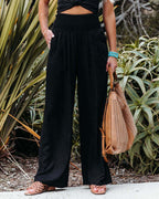 Women's Wide Leg Pants | Summer Casual-4