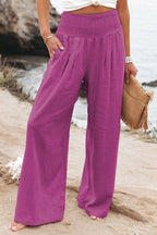 Women's Wide Leg Pants | Summer Casual-6