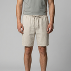 Men's drawstring straight summer shorts