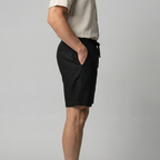 Men's drawstring straight summer shorts